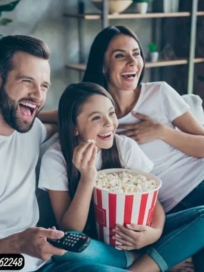 Bring the magic of the big screen to your living room. With a high quality projector and sound system, you can sit back, grab the popcorn, and enjoy an immersive viewing experience with your family.