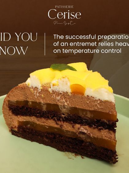 Did you know? The successful preparation of an entremet relies heavily on temperature control. It influences texture, taste, and the final presentation.
