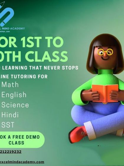 We offer online tutoring for 1st to 10th class students in Math, English, Science, Hindi, and SST. Book a free demo class to experience learning that never stops, right from the comfort of your home.