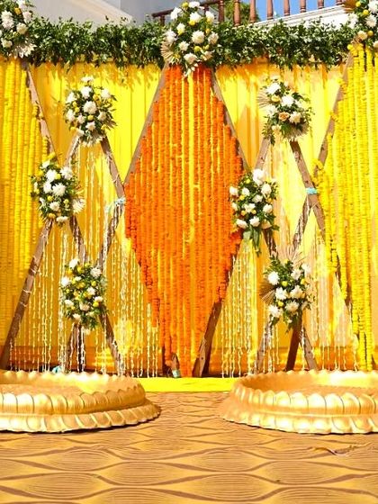 Vibrant Haldi & Mehendi Celebrations photo 6