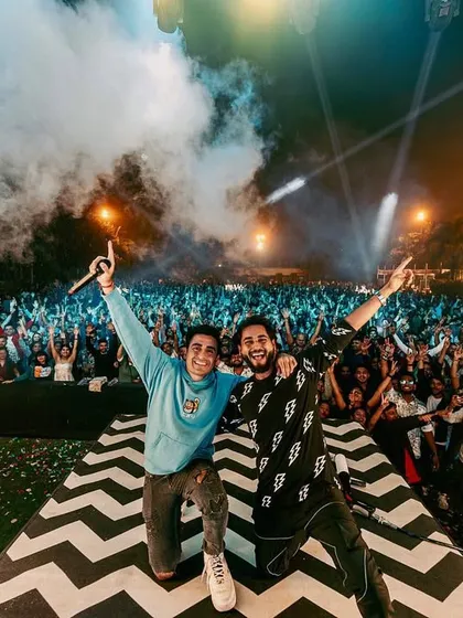 Nothing beats the energy of a live crowd. Here we are with our man DJ Shaan, taking in the incredible vibe from the AfterLifeFam in Ahmedabad. This is what a high-energy, interactive DJ show is all about.