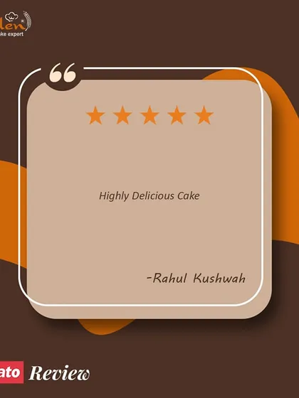 "Highly Delicious Cake." We are so glad you enjoyed our cake, Rahul Kushwah. Thank you for the five-star review.