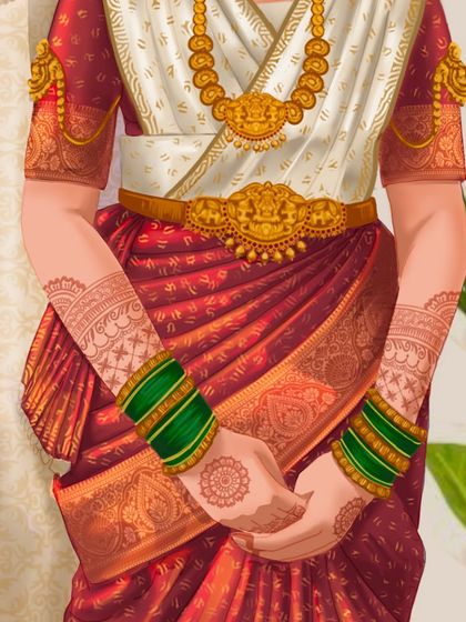 Rachita Burjupati - Custom Portraits & Illustrations Illustrated Wedding Invitations photo 3