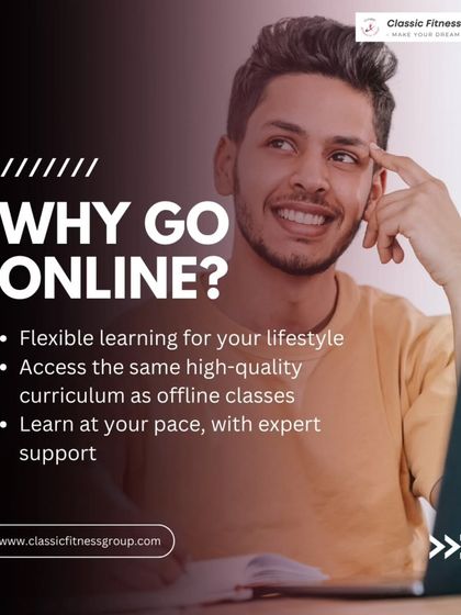Why go online? You get flexible learning, access to the same high-quality curriculum, and expert support, all from the comfort of your home.