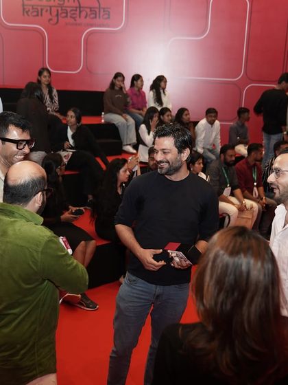A photo from my panel discussion at FOAID 2024 in Mumbai. It was a wonderful experience sharing my thoughts on design and creativity with fellow industry leaders and aspiring students.