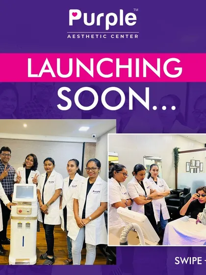 We are excited to announce the upcoming launch of the Purple Aesthetic Center. Get ready for advanced treatments like full-body laser hair reduction, performed by our professionally trained team in a state-of-the-art facility.