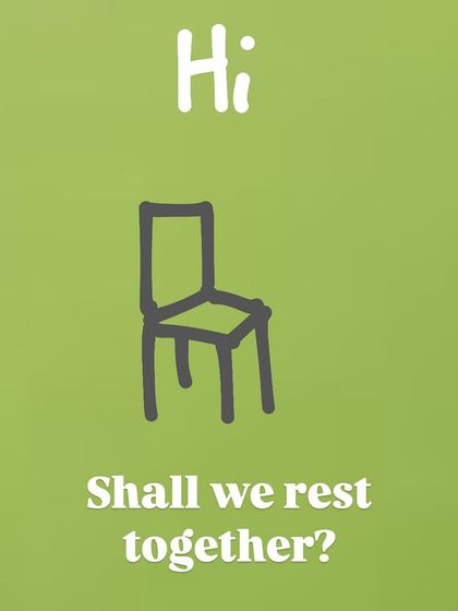 A simple invitation. In a world that can be exhausting, sometimes the most healing thing we can do is simply rest, and it is even better when we can do it together.