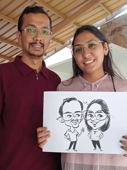 Weddings & Couple Caricatures photo 5