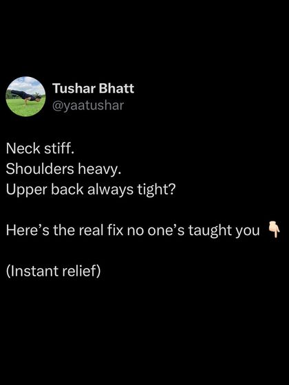 Is your neck stiff and are your shoulders always heavy? This post outlines three simple asanas you can do right now for instant relief. These are the real fixes for upper back tightness that no one has taught you.