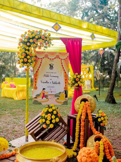 Decor Duniya - Wedding Decoration Haldi & Mehendi Sajawat photo 15