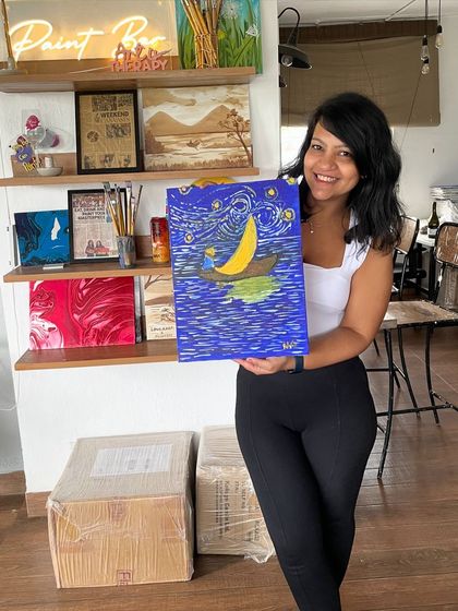 Paint Bar - Private Paint Parties The Paint Bar Vibe: At Our Studio & On The Go photo 24