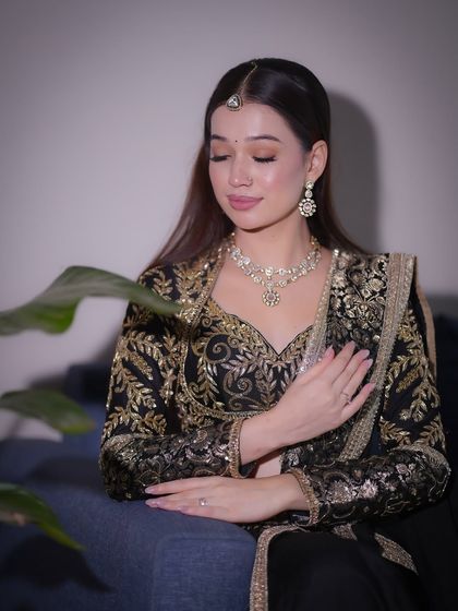 Glam for Sangeet & Reception photo 15