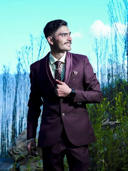 Groom Portraits: Dapper & Traditional photo 20