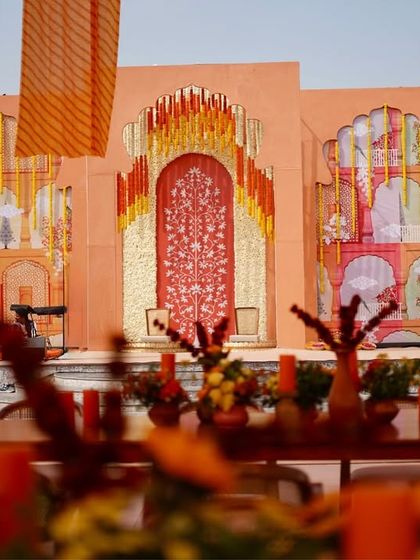 Wedding Decor Company - Wedding Event Design & Decor Radiant Haldi & Mehendi Celebrations photo 27