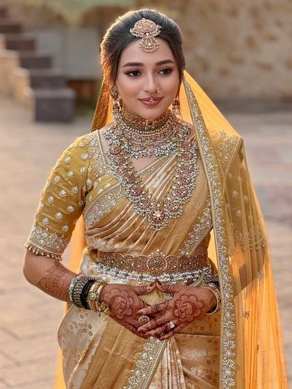 Madhuri Subbaraju - Destination Wedding Makeup Timeless Muhurtham Brides photo 6