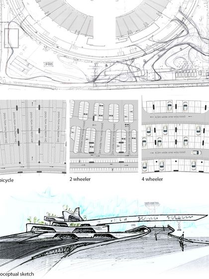 Ochre Architects - Architectural Design & Master Planning Master Planning: MCA Pune Competition photo 20