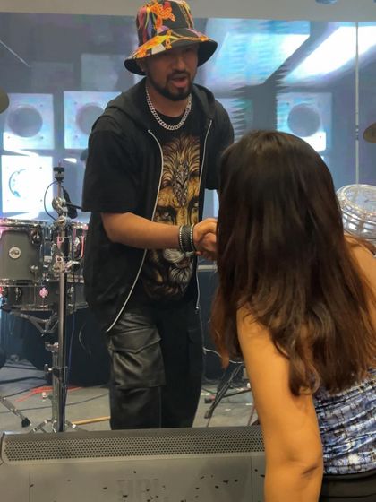 Connecting with a fan after the show in Ranchi. These personal interactions mean the world to me.