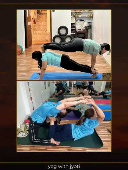 Acro yoga is all about trust, balance, and teamwork. These partner poses, like the double plank, are a fantastic way to build core and arm strength while having a great time together.