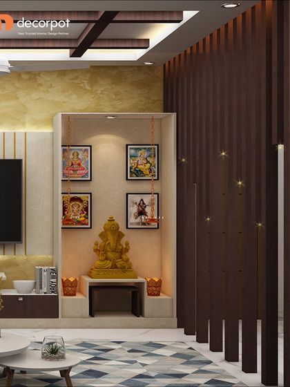 Decorpot - Custom Built-in Furniture Sacred Pooja Spaces photo 16