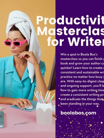 I often team up with other industry professionals to offer resources for writers, like this productivity masterclass. My goal is to provide holistic support that covers both the craft of writing and the habits needed for a sustainable author career.