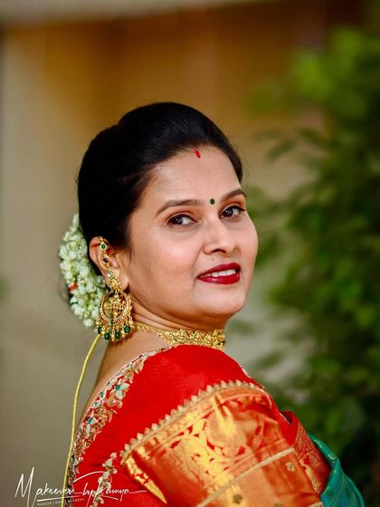 Makeovers by Ramya - Hair Styling & Saree Draping For the Dearest Ones: Moms, Sisters & Guests photo 21