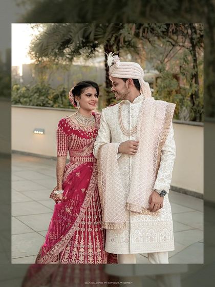 Bangalore Photographers - Pre-Wedding & Couple Photoshoots Grand Celebrations: Elegant Couple Portraits photo 15