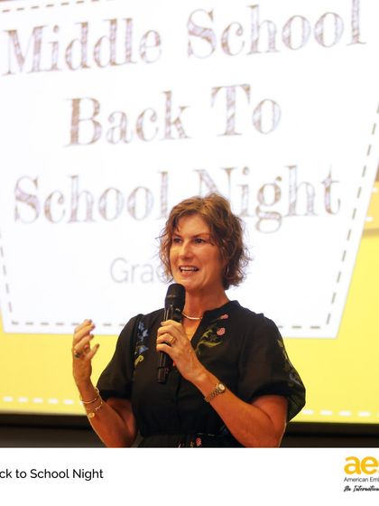 The Middle School Principal welcomes families to MS Back to School Night. We love having parents on campus to explore our grade-level classes and exciting elective offerings.
