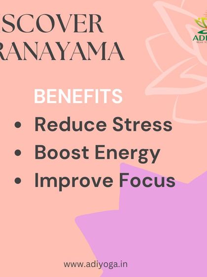 Discover Pranayama. The key benefits include reducing stress, boosting your energy levels, and improving your focus throughout the day.