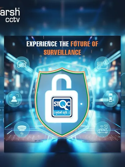 Experience the future of surveillance with Bharat Ka Apna CCTV. Our ER-certified, STQC-approved cameras offer 4K quality, cyber-secure performance, and advanced AI analytics to keep you ahead and secure.
