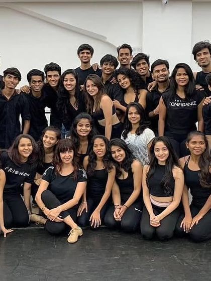 My Shiamak family. The training and experience I received here is the foundation of my choreography style.