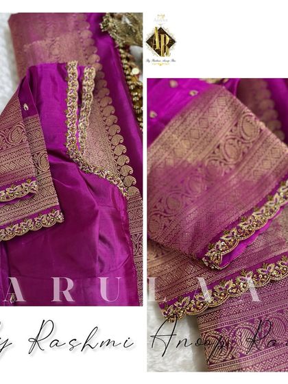 Arulaa by Rashmi Anoop Rao - Custom Bridal & Occasion Wear for Women Bridal Blouse Masterpieces photo 53