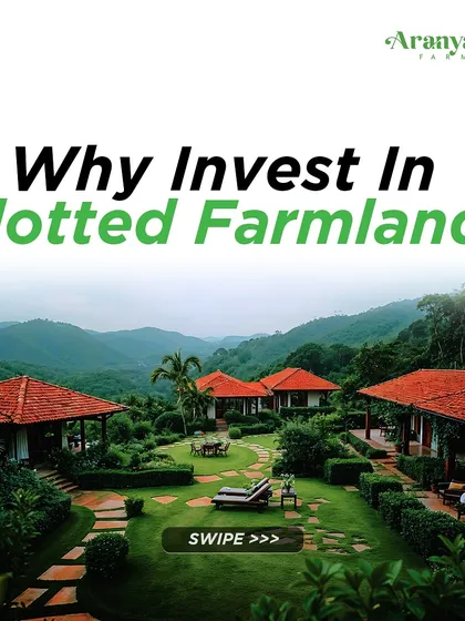 Why invest in plotted farmland? It offers a unique combination of a tangible, appreciating asset and a luxurious second home, allowing you to escape urban congestion and reconnect with nature.