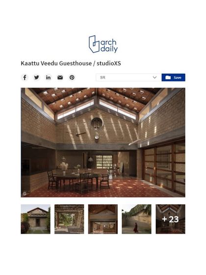 Studio XS - Architectural Design Kaattu Veedu: A House of Wind & Earth photo 9