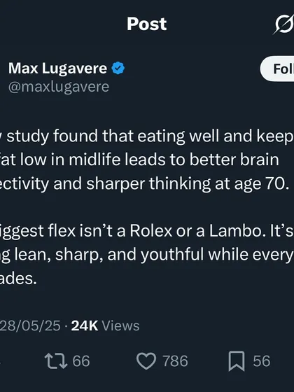 This post resonates deeply with my philosophy. True wellness is not about luxury goods, but about investing in your health to stay lean, sharp, and youthful. I focus on a holistic approach including treatments, fitness, nutrition, and proper sleep.