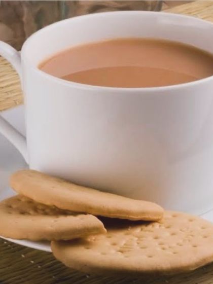 Starting your day with chai and biscuits, even "healthy" ones like Marie, is not a good idea. Most biscuits are made of refined flour, sugar, and unhealthy oils, which are inflammatory and offer poor nutrition.