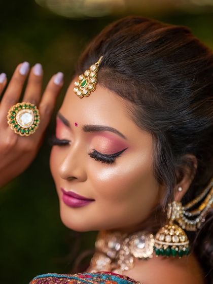 Asmitha Makeover Artistry - Bridal & Event Makeovers Reception & Sangeet Glam photo 15