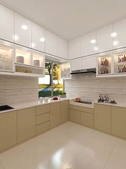 Interior Design - Modular Kitchen Design L-Shaped Kitchens photo 12