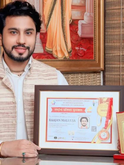 My Rashtriya Pratishtha Puraskar award. I am forever grateful for the blessings that have led me here.