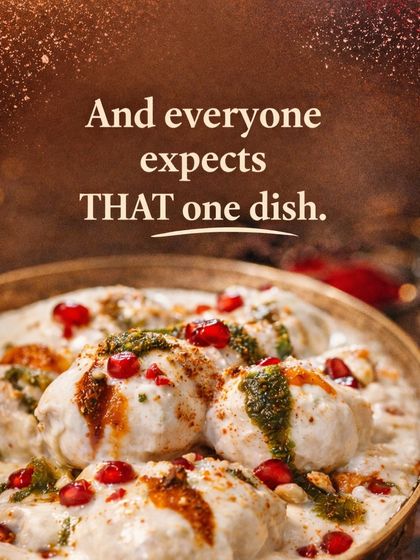 At any party, everyone expects that one special dish. Our Dahi Vada, soft vadas soaked in creamy yogurt and topped with spices and chutneys, is often that dish.