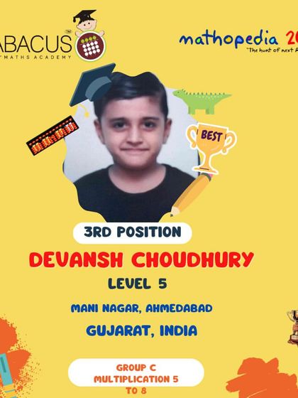 Abacus D Maths Academy - Educational Franchise & Teacher Training Mathopedia: Our Annual Competitions photo 77