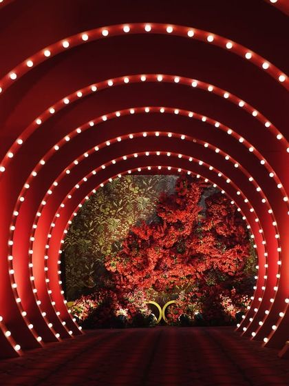 The Wedding Square - Wedding Design & Styling Opulent Sangeet & Reception Nights photo 31