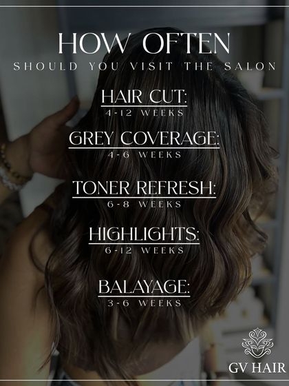 Self-care isn’t a luxury, it’s a routine. This guide helps you know how often to visit for cuts, color, and treatments to keep your hair looking its best.