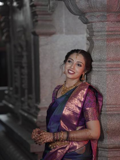 Deepti Purshotham - Bridal & Occasion Makeup Timeless South Indian Brides photo 28