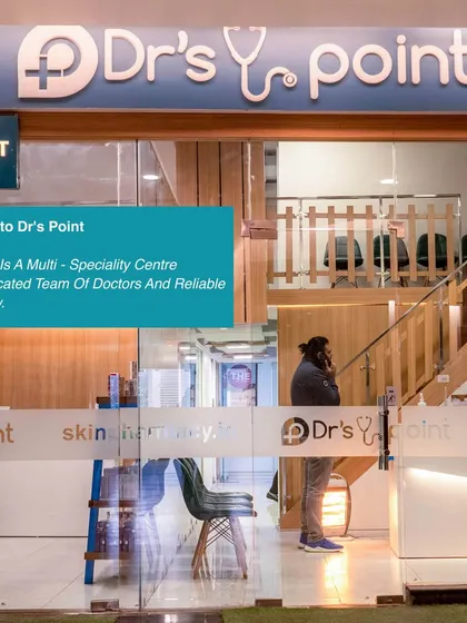Welcome to our Dr's Point clinic. We've designed our space to be professional, clean, and welcoming, ensuring you feel comfortable from the moment you step inside for your consultation.