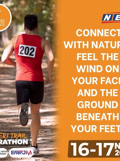Connect with nature, feel the wind on your face, and the ground beneath your feet. This is what trail running is all about.