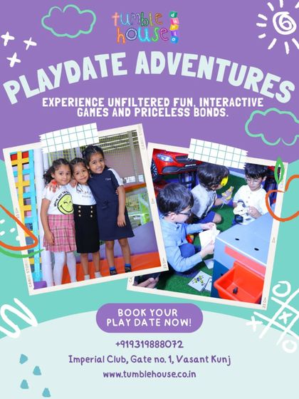 Our playdate adventures are all about unfiltered fun, interactive games, and creating priceless bonds between friends.