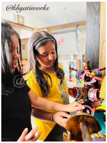 It warms my heart to see kids exploring my creations. Their curiosity and excitement are the best feedback an artist can get.