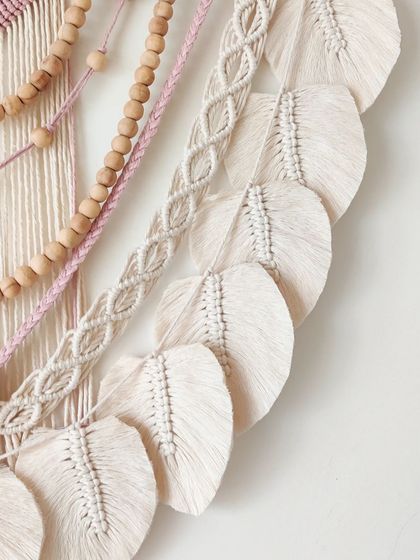 Shikha Agarwal - Custom Macrame & Crochet Home Decor Large Statement Wall Hangings photo 73