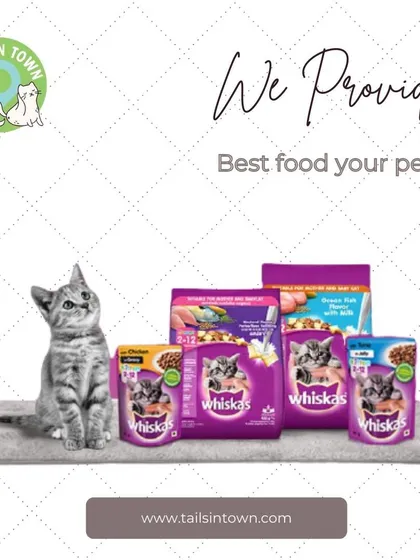 We proudly stock trusted brands like Whiskas to give your cat the flavors they crave. This product lineup includes both chicken and fish options, ensuring a delicious and balanced diet for your pet.