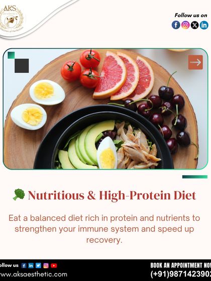 A nutritious, high-protein diet is essential before surgery. Eating well strengthens your immune system and provides your body with the building blocks it needs to speed up recovery.